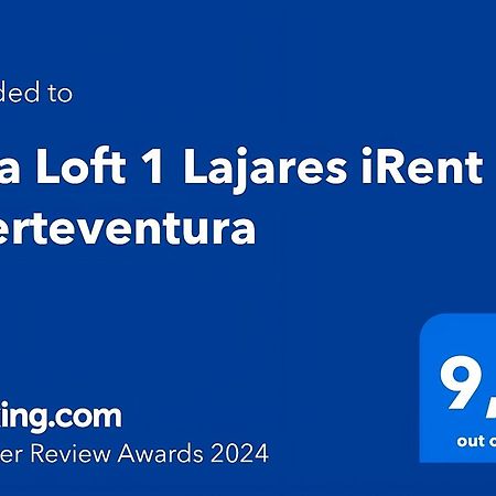 Lola Loft 1 Lajares Irent Fuerteventura Apartamento La Oliva Exterior foto